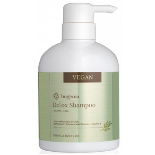 Шампунь для волос бессульфатный Bogenia Vegan Detox 500 мл