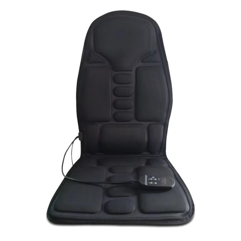 Накидка массажная RIAS Massage Cushion JB-100B с подогревом пульт 12/220V Black (3_05640)