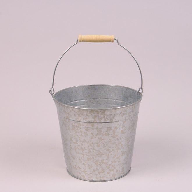 Кашпо металлическое Flora Ведерко d 20,5 см 38789 (DR013425)