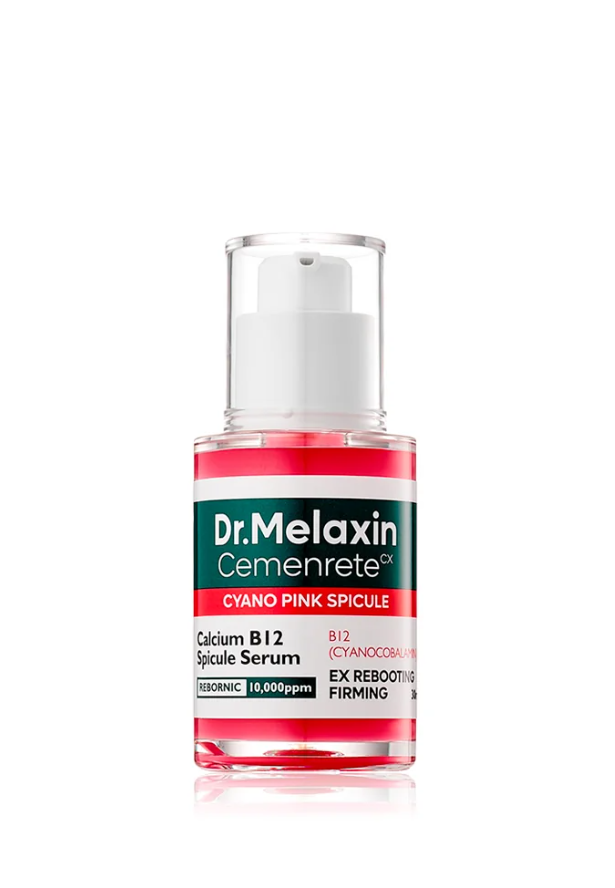 Сыворотка для лица Dr.Melaxin Cemenrete Cyano Pink Spicule Serum с микроиглами спикул
