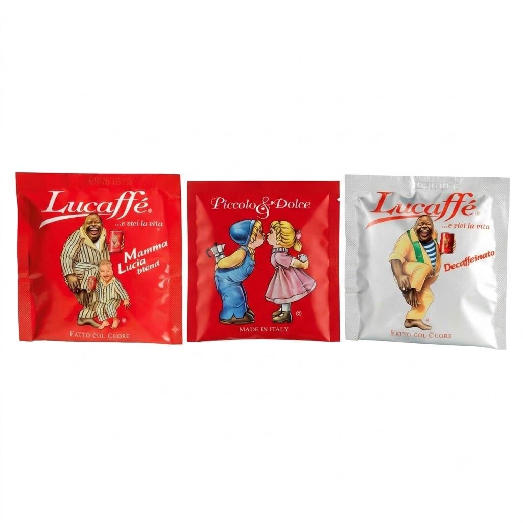Набор кофе в чалдах Lucaffe 3 вида Легкий выбор 150 шт. (nab005lucaffe)