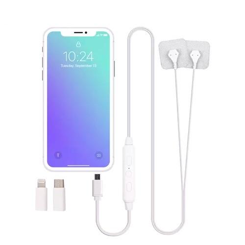 Мини массажер USB для смартфона 4–400 мкс White (2596) - фото 2