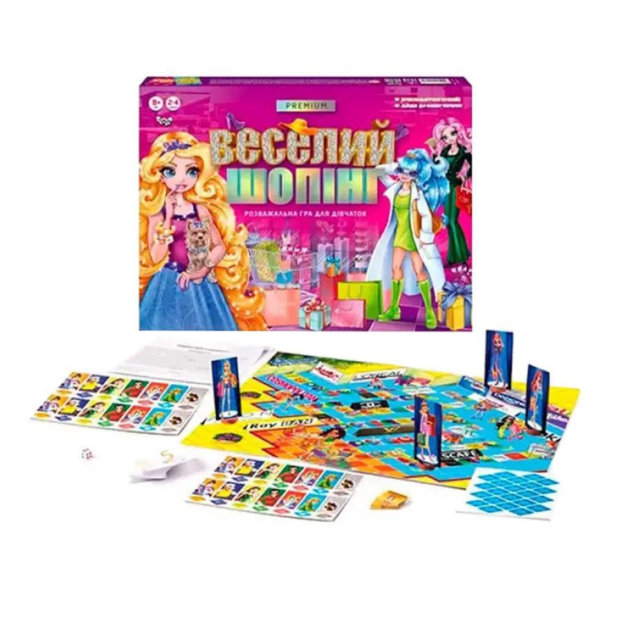 Настільна гра Danko Toys Веселий шопінг Premium Різнокольоровий (SR-113-N-1049) - фото 2