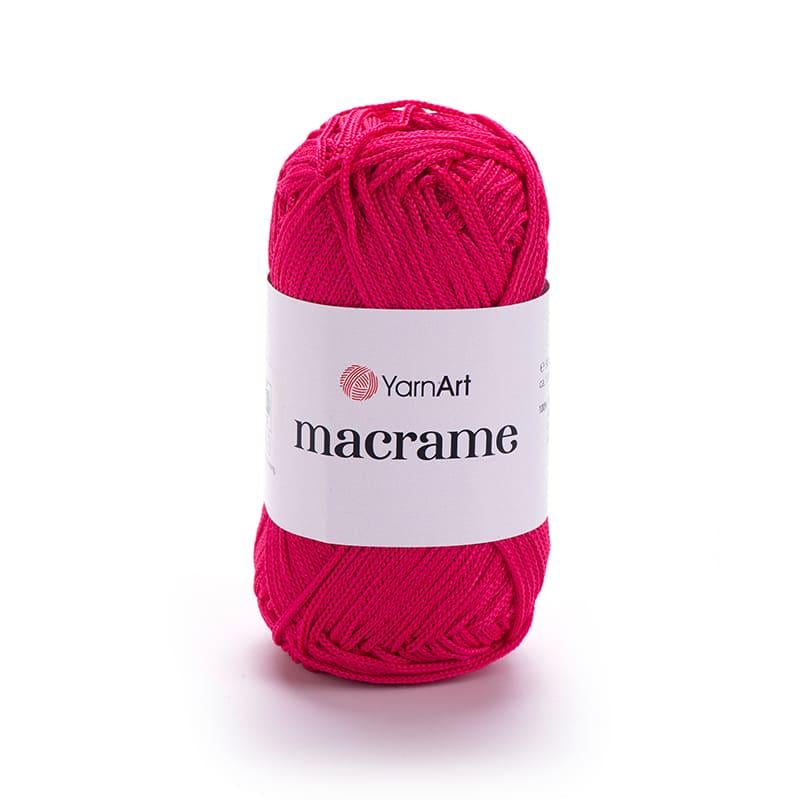 Пряжа YarnArt Macrame 163 Красный