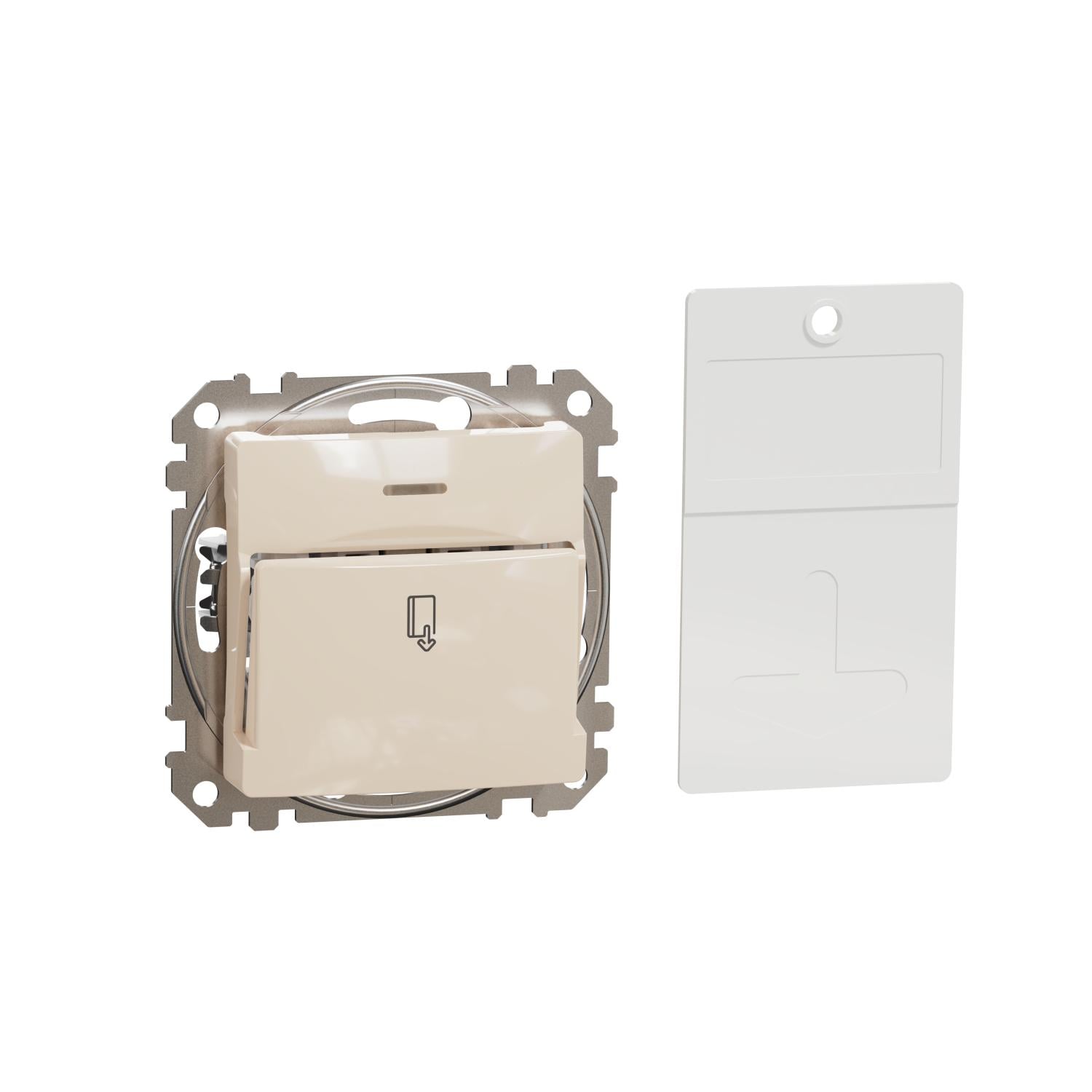 Выключатель карточный Schneider Electric Sedna Design&Elements 10А Бежевый (SDD112121) Выключатель карточный Schneider Electric Sedna Design&Elements 10А Бежевый (SDD112121)