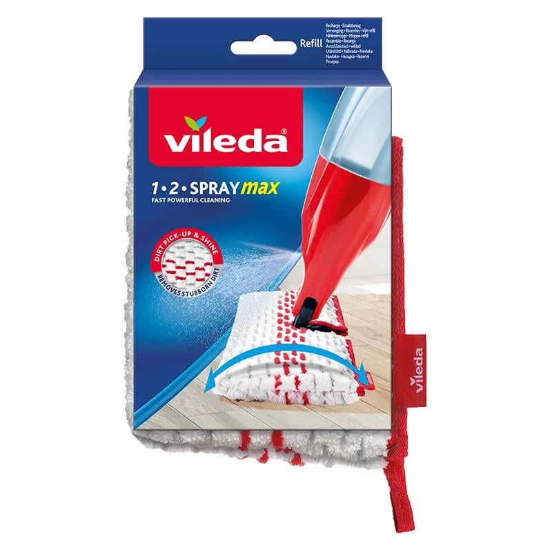 Сменная насадка Vileda 1-2 Spray Max из микрофибры (168026)