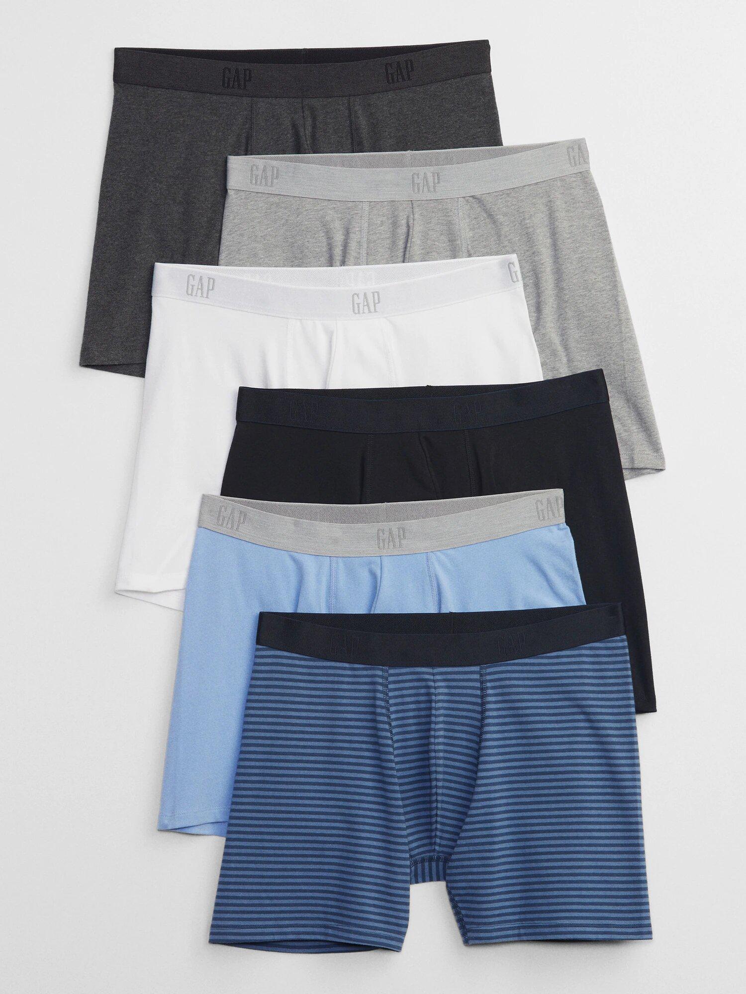 Набор трусов боксеры GAP XL 6 шт. Разноцветный (GP-053)
