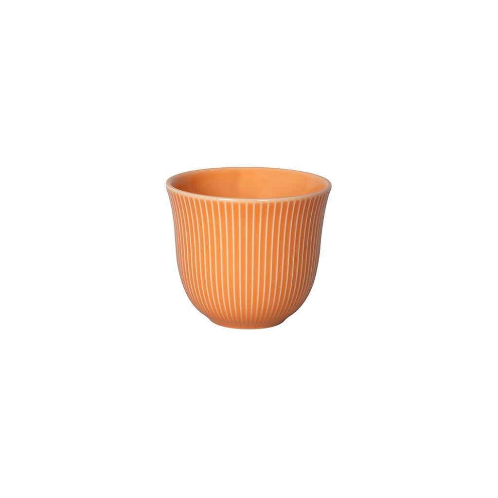 Чашка для латте и капучино Loveramics Embossed Tasting Cup 250 мл Оранжевый