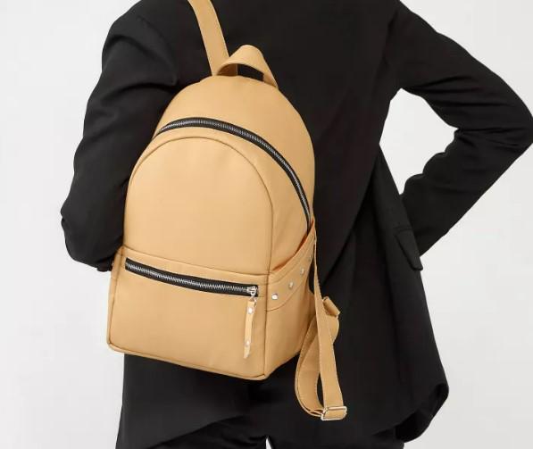 Рюкзак жіночий Sambag Dali BPS Бежевий (15373026e) - фото 1 Рюкзак жіночий Sambag Dali BPS Бежевий (15373026e) - фото 1