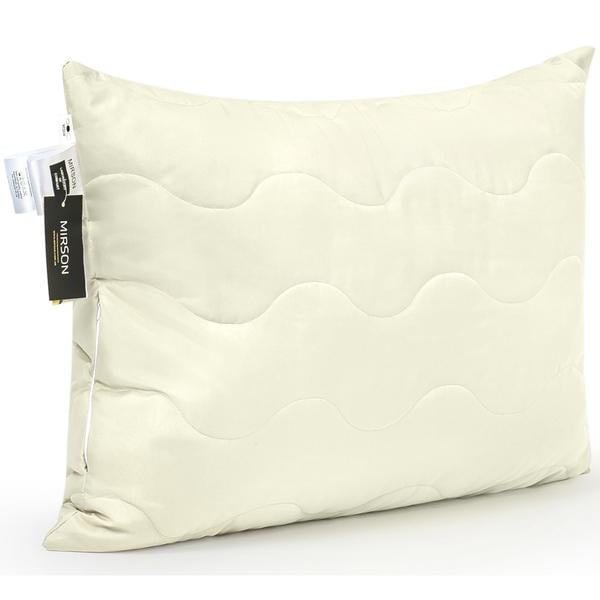 Подушка антиаллергенная MirSon №1605 Eco Light средняя 50х70 см Creamy (2200002647144)