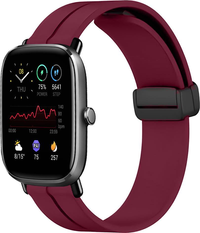 Ремешок для смарт-часов Rysta для Amazfit GTS 2 mini Wine (41654-42)
