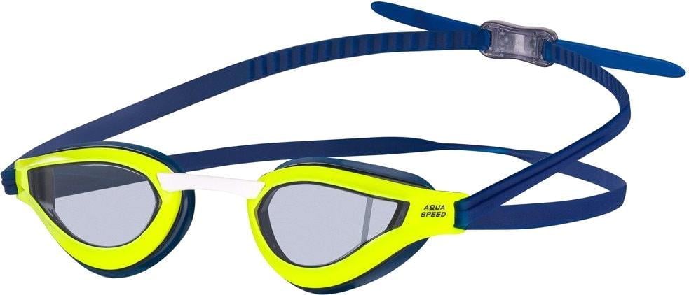 Очки для плавания Aquaspeed Rapid 6994 Темно-синий/Желтый (5908217669940)