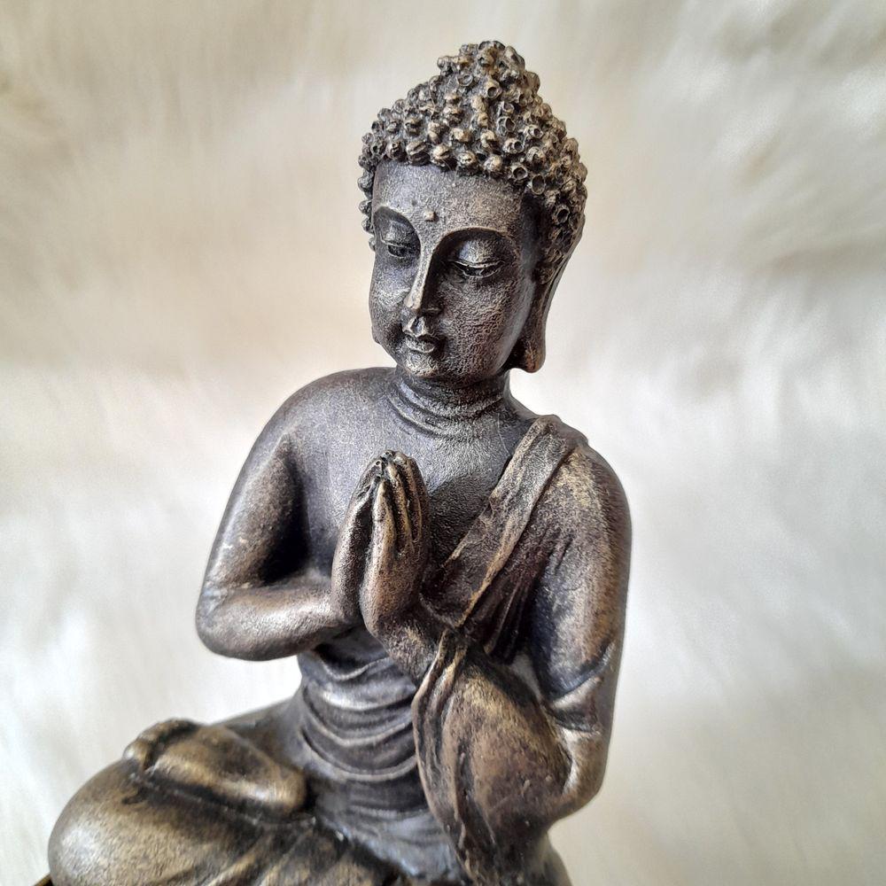 Підсвічник Гранд Презент Будда молиться ПП704а 20х12х12 см Золотий - фото 5 Підсвічник Гранд Презент Будда молиться ПП704а 20х12х12 см Золотий - фото 5