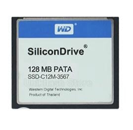 Карта памяти Compact Flash WD SiliconDrive 128Mb (18343434) - фото 2