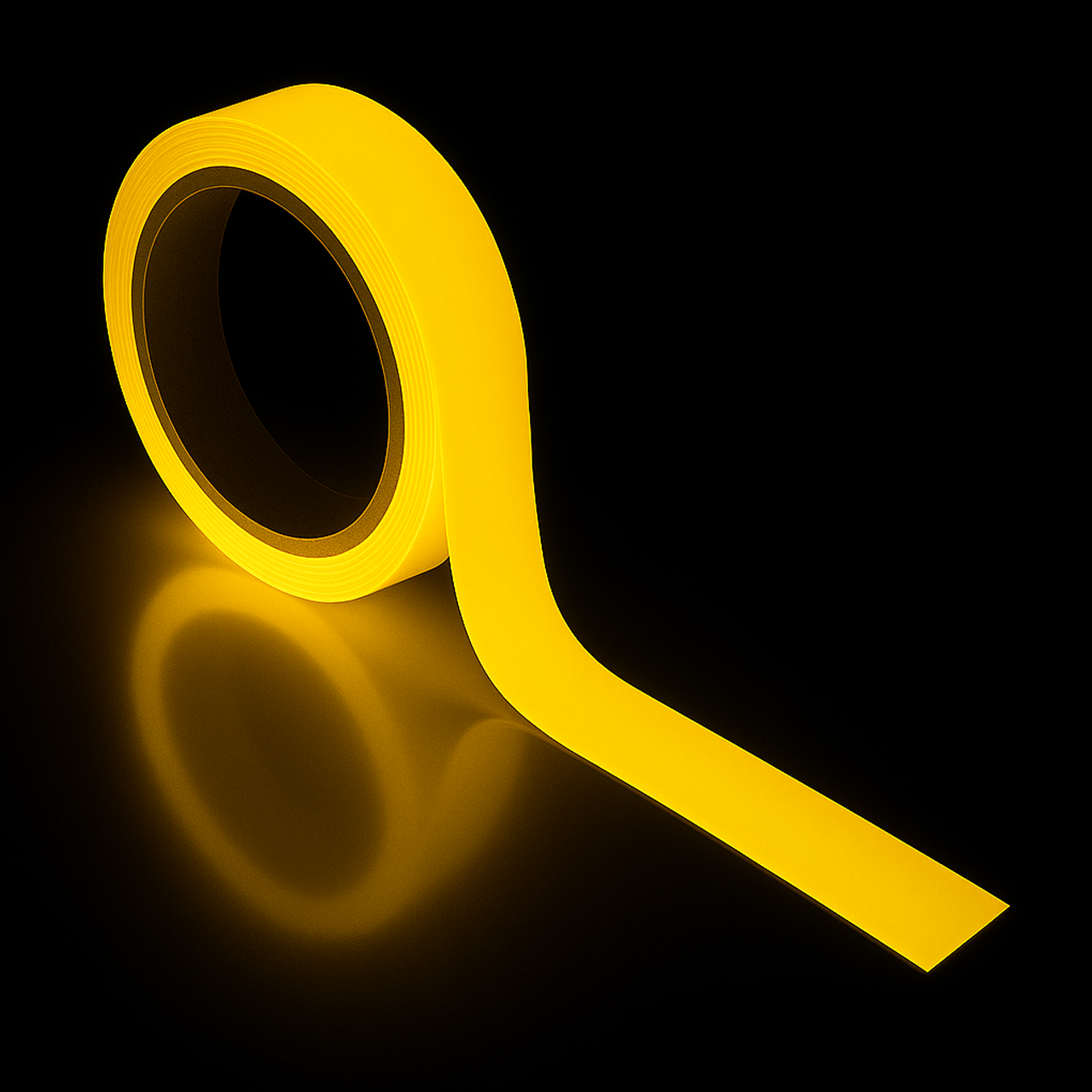 Лента флуоресцентная светящаяся 2,5х5,5 м Желтый (1801383) - фото 2 Лента флуоресцентная светящаяся 2,5х5,5 м Желтый (1801383) - фото 2