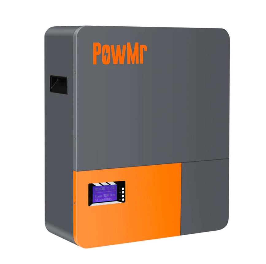 Инвертор гибридный солнечный PowMr 6200W 48V POW-HVM6.2M-48V-N и аккумулятор Powerwall 100AH ​​48 В (21900253) - фото 4