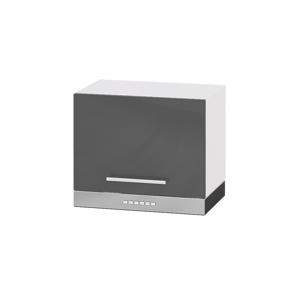 Шкаф верхний под вытяжку Эверест Модерн модуль Верх В15-500 50х30х36 см Гранит глянец/Белый (02759) - фото 1