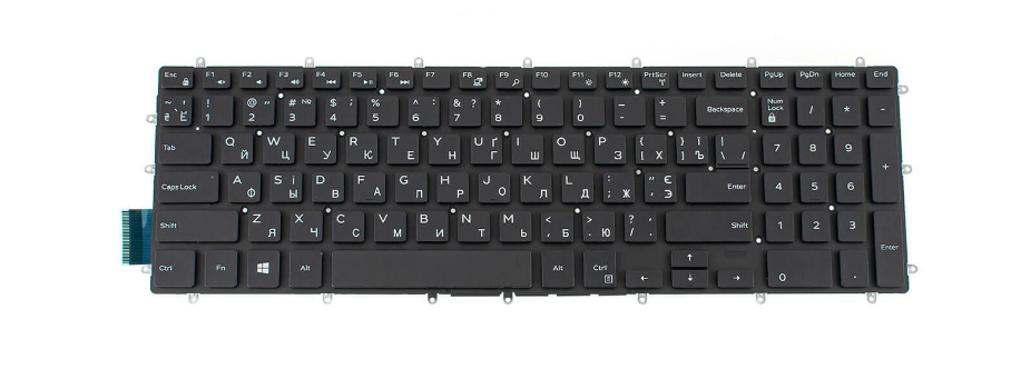 Клавиатура для ноутбука Inspiron 17 3790 (0KX8XW)