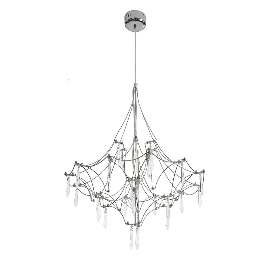 Люстра подвесная светодиодная Levistella 918L981 600 CH Хром