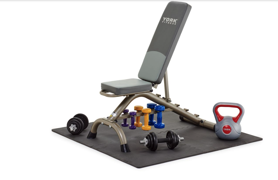 Гантелі для фітнесу вінілові круглі York Fitness 2 шт. 2 кг Жовтий (5046) - фото 4 Гантелі для фітнесу вінілові круглі York Fitness 2 шт. 2 кг Жовтий (5046) - фото 4