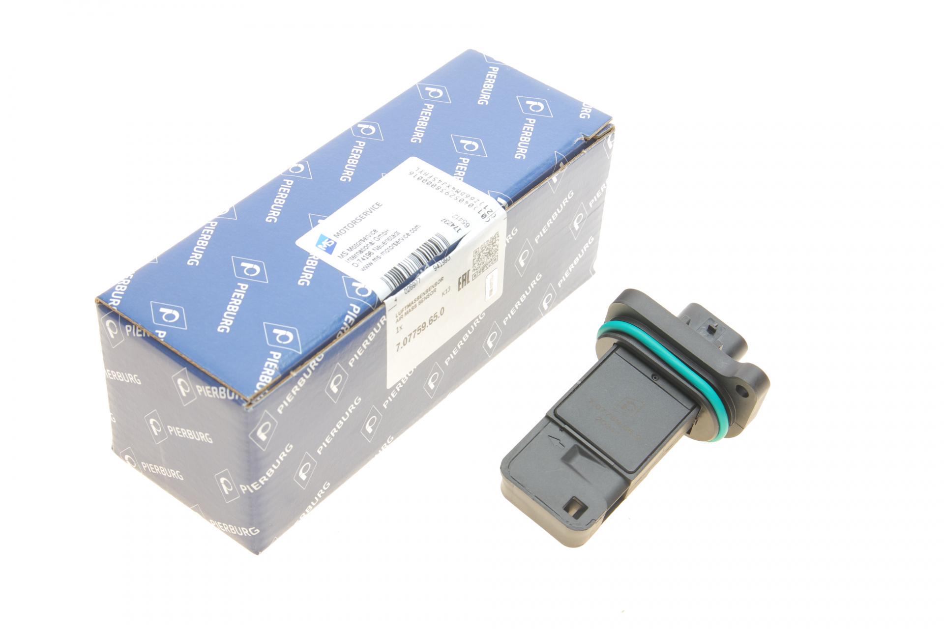 Расходомер воздуха BMW 3 F30/F80/5 F10/X5 F15/F85 11-18 B38/N13/N20/N26/S55/S63 (7.07759.65.0)