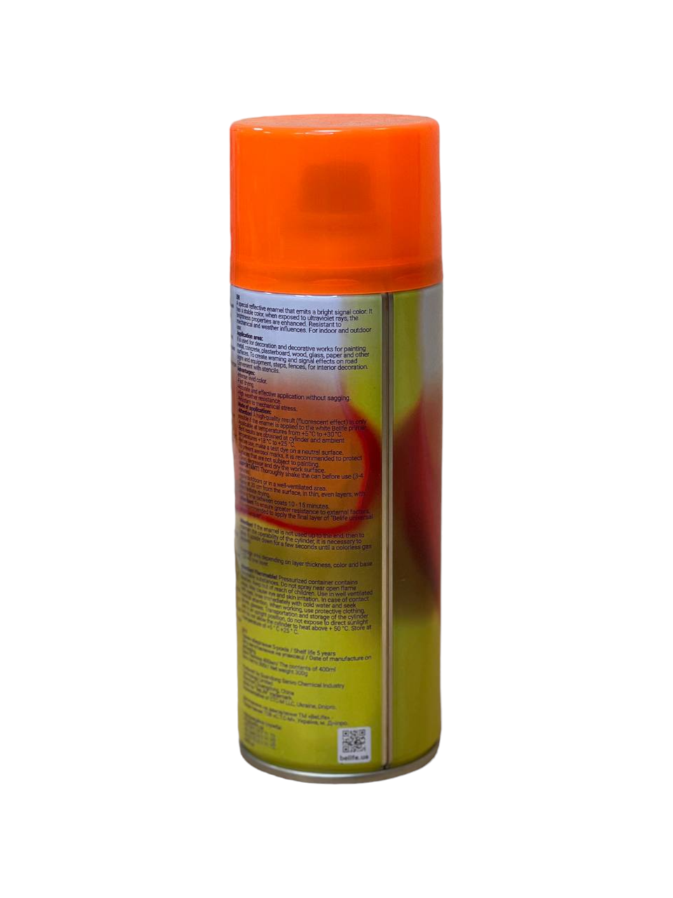 Краска Belife Fluor Paint 1006 Оранжевый - фото 4