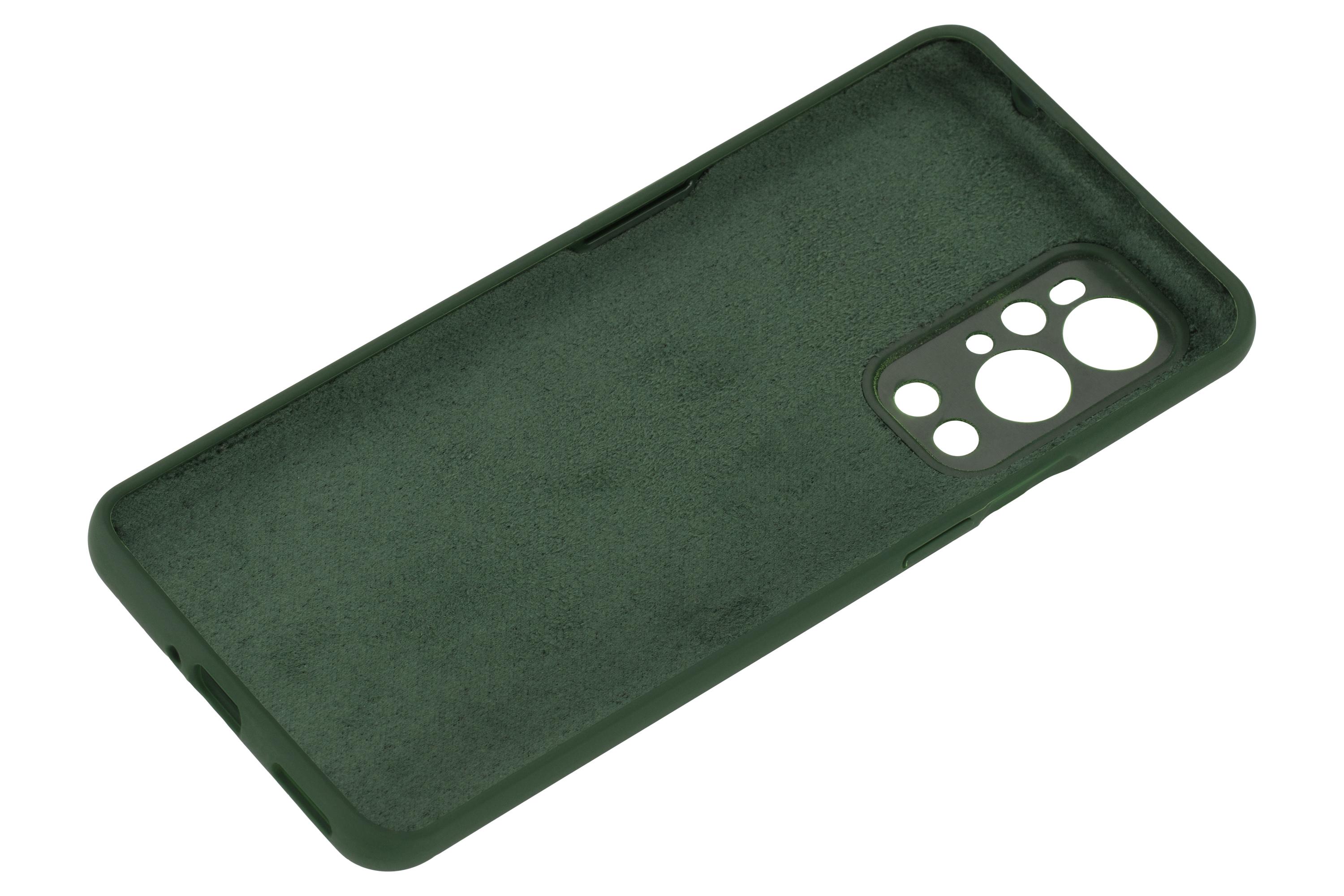 Чохол-бампер для телефона 2E Basic Liquid Silicone OnePlus 9 Pro Dark Green (2E-OP-9PRO-OCLS-GR) - фото 2