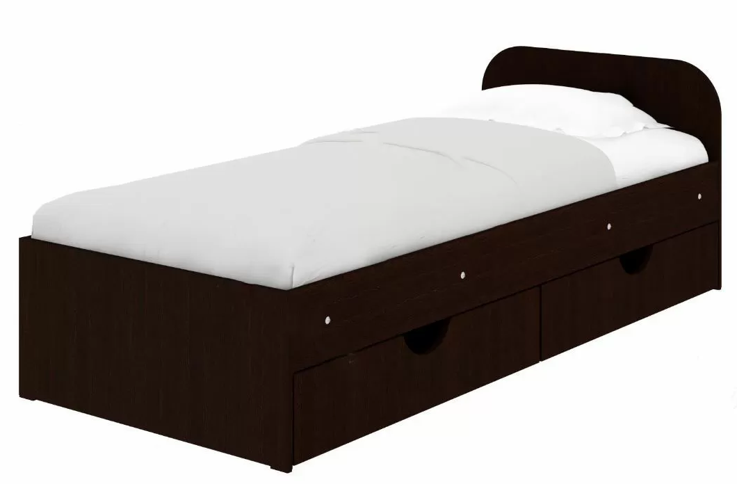 Кровать Соня 1 с ящиками Венге (00054pehot)