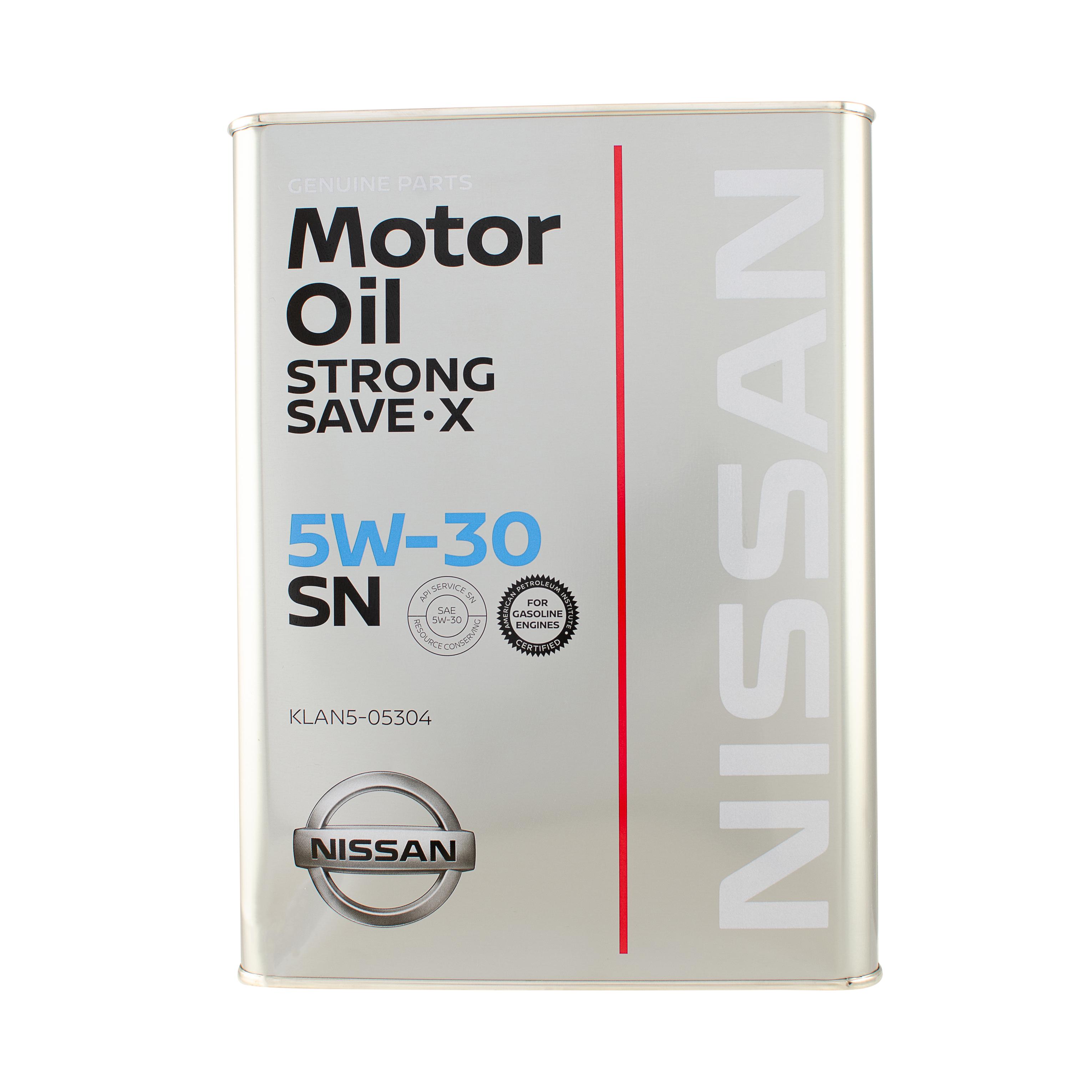 Моторне мастило Nissan SN Strong Save X 5W-30 4 л