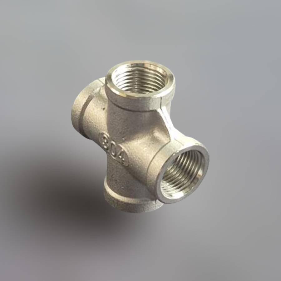 Крестовина DN10 ВР BSPP равнопроходная н/ж сталь AISI304 Class 150 3/8" (29203293) - фото 11 Крестовина DN10 ВР BSPP равнопроходная н/ж сталь AISI304 Class 150 3/8" (29203293) - фото 11