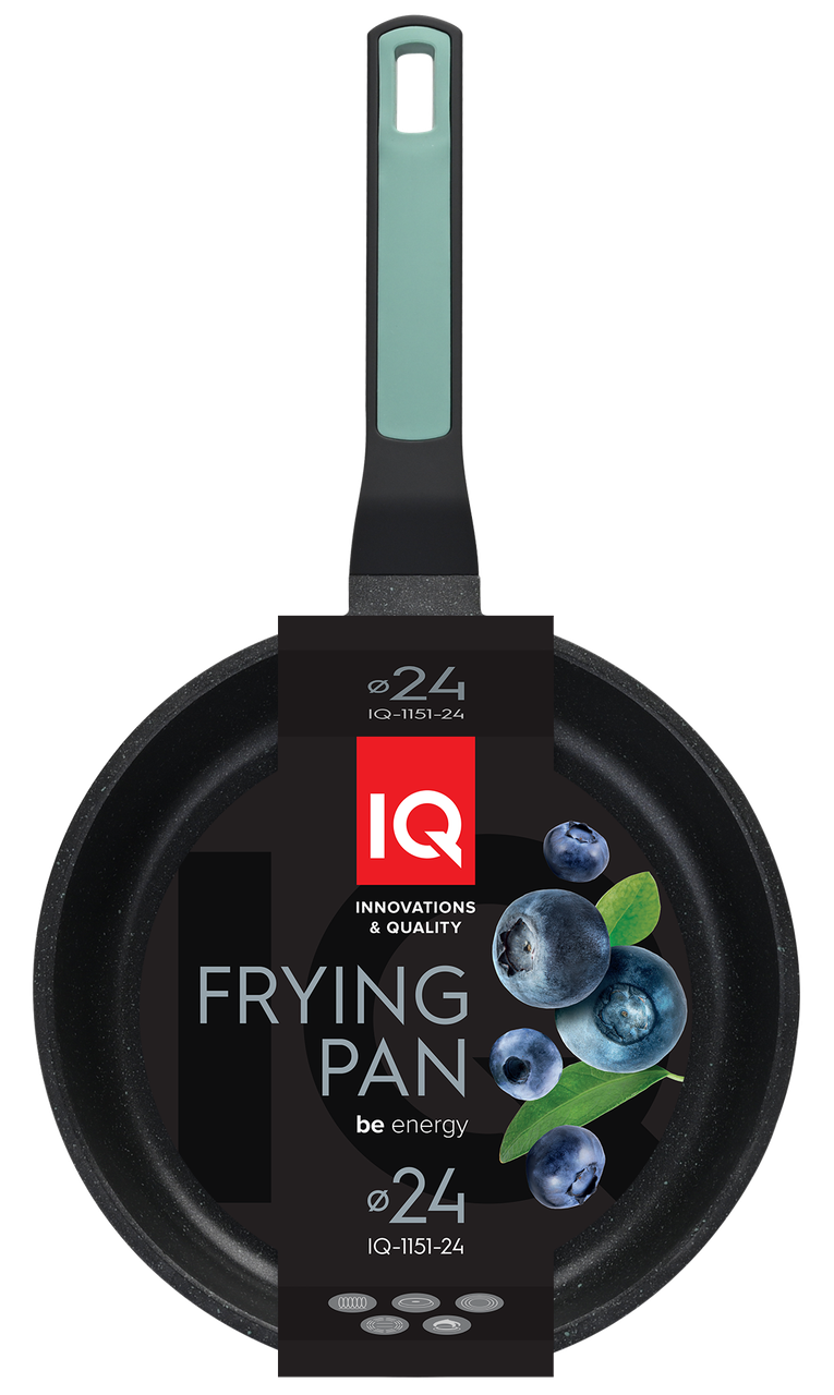 Сковорідка глибока Ringel IQ Be Energy 24 см (IQ-1151-24) - фото 2 Сковорідка глибока Ringel IQ Be Energy 24 см (IQ-1151-24) - фото 2