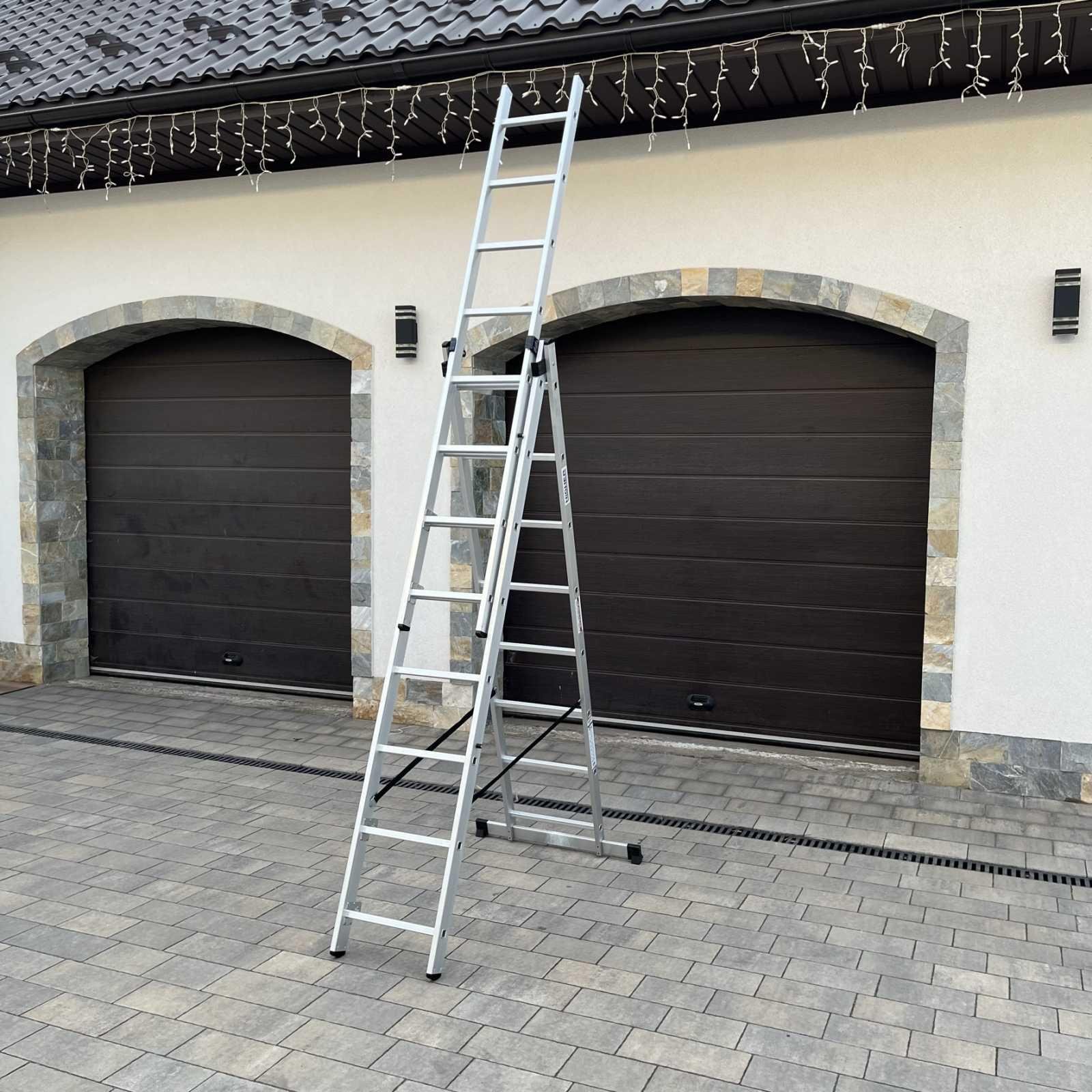 Лестница алюминиевая Higher универсальная раскладная 3х8 (10174477) - фото 13 Лестница алюминиевая Higher универсальная раскладная 3х8 (10174477) - фото 13