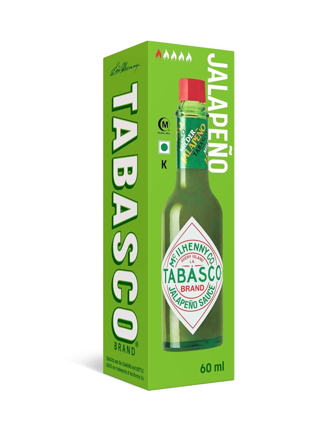 Соус Tabasco Зеленый Халапеньо 60 мл (2472259732) Соус Tabasco Зеленый Халапеньо 60 мл (2472259732)