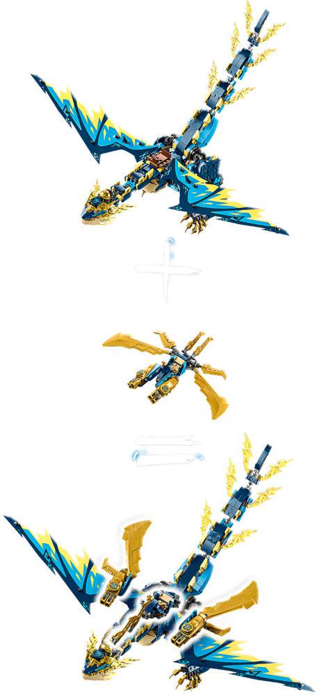 Конструктор Ninjago Стихійний дракон проти робота Імператриці 1038 деталі (8096) - фото 4