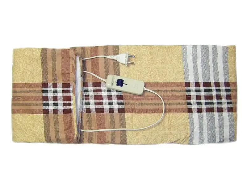 Электрическая простынь с подогревом полуторная 150x80 см Бежевый в клетку (1007876-Beige-0) Электрическая простынь с подогревом полуторная 150x80 см Бежевый в клетку (1007876-Beige-0)