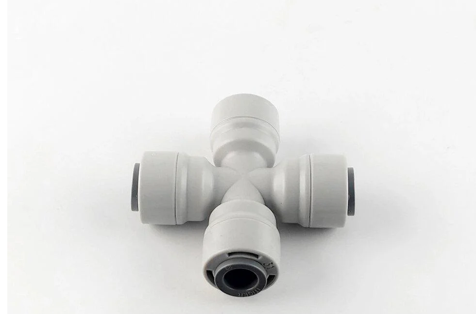 Фитинг раздельный 1808-А/4CR4 крестообразная трубка 1/4"-трубка 1/4"-трубка 1/4"-трубка 1/4" (66778801429) Фитинг раздельный 1808-А/4CR4 крестообразная трубка 1/4"-трубка 1/4"-трубка 1/4"-трубка 1/4" (66778801429)