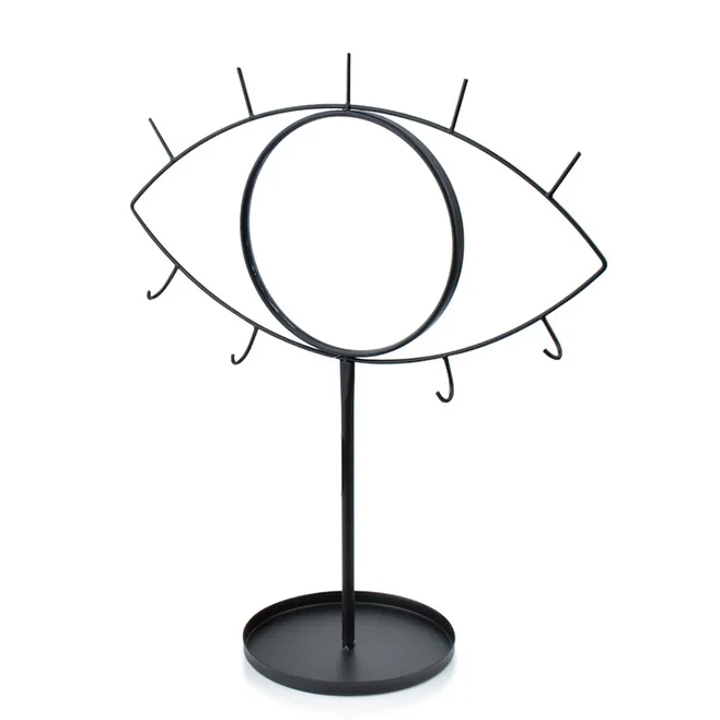 Зеркало металлическое на подставке Flora 50см (30429) Зеркало металлическое на подставке Flora 50см (30429)