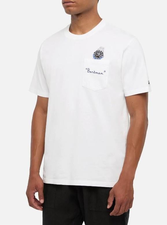 Футболка мужская MC2 Saint Barth XXL Белый (AUS0001-saint)