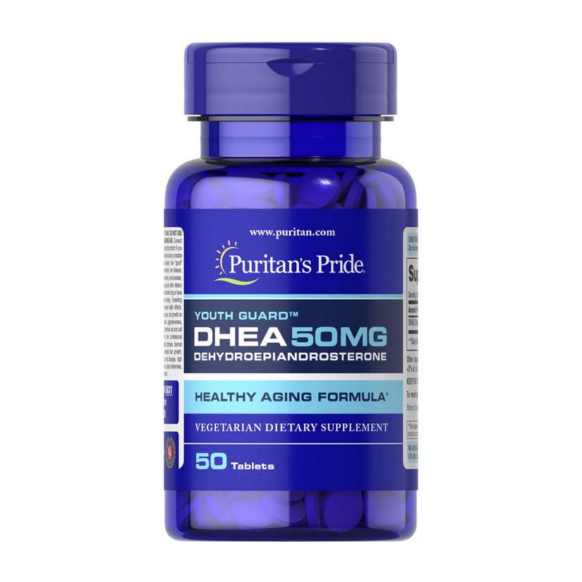 Дегидроэпиандростерон Puritan's Pride DHEA 50 мг 50 капс. (06930-01)