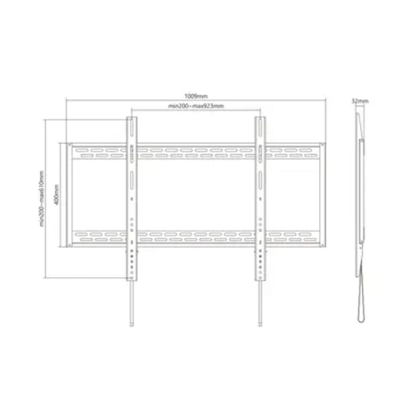Крепление для телевизора ITech PLB-100 настенное 60-100" (tf5615) - фото 7