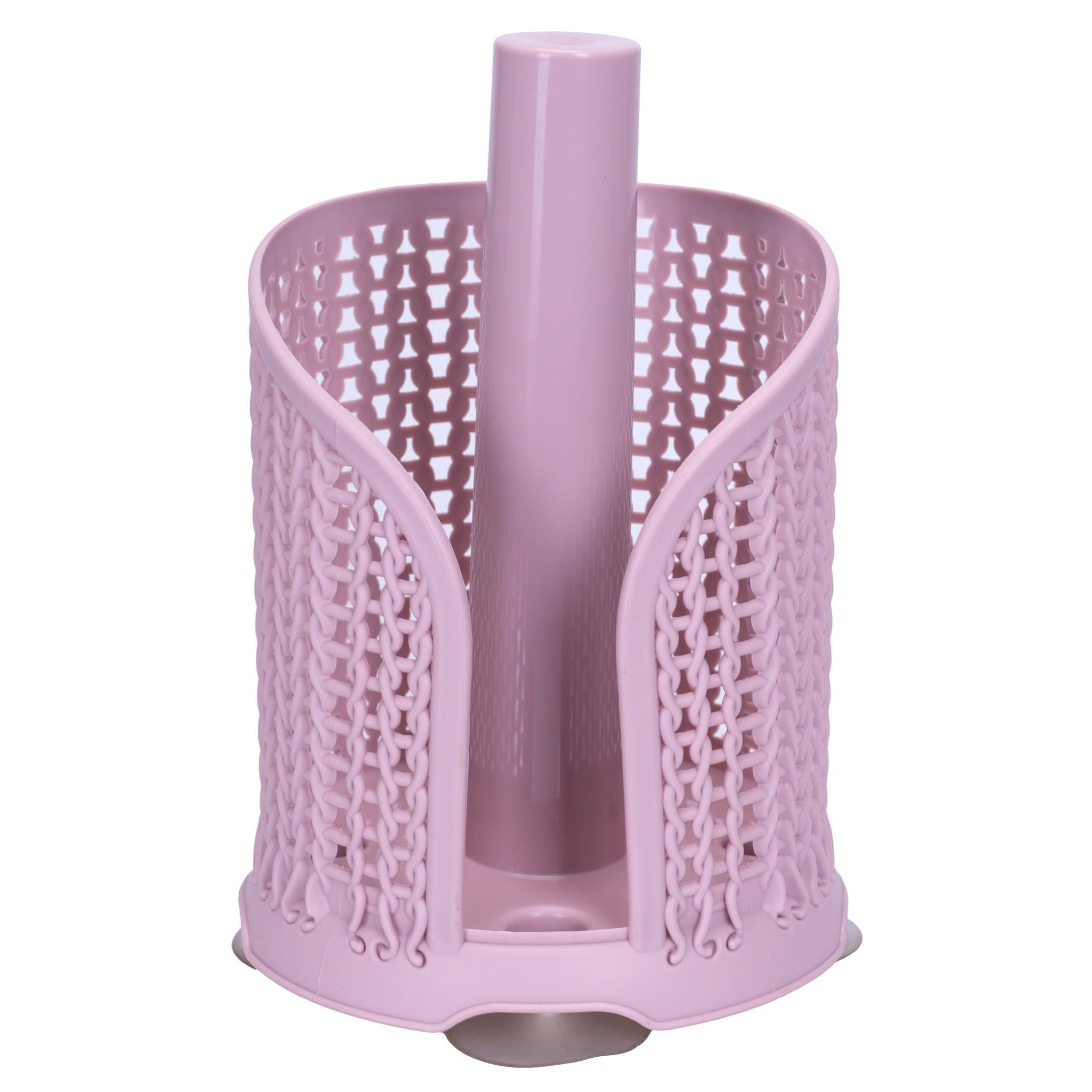 Держатель для полотенец Violet House 1012 Виолетта Pink пластиковый 21х15х15 см (31158811)