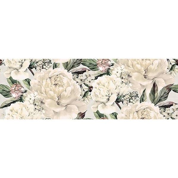 Плитка Cersanit Gracia White Flower Satin 20x60 см декор (16970)