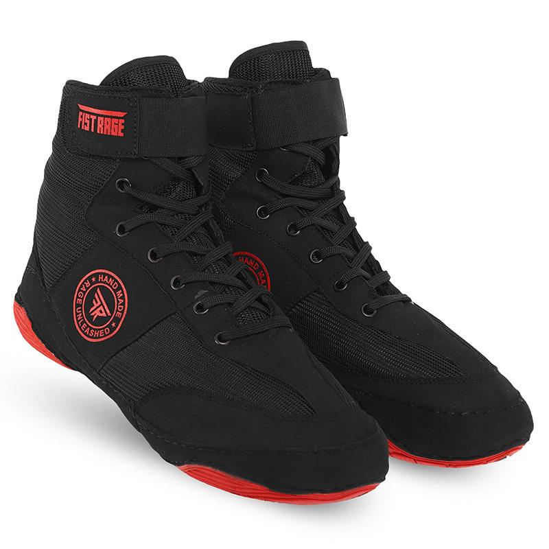 Борцовки FISTRAGE VL-8484 р. 38 Черно-красный (37508163) - фото 4 Борцовки FISTRAGE VL-8484 р. 38 Черно-красный (37508163) - фото 4