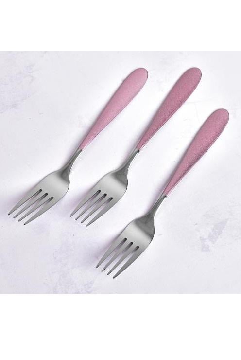 Вилка столовая R91610 SS Pink mat 3 шт.