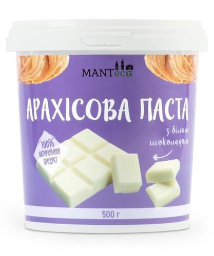 Арахисовая паста Manteca с белым шоколадом 500 г (MNT-55017)