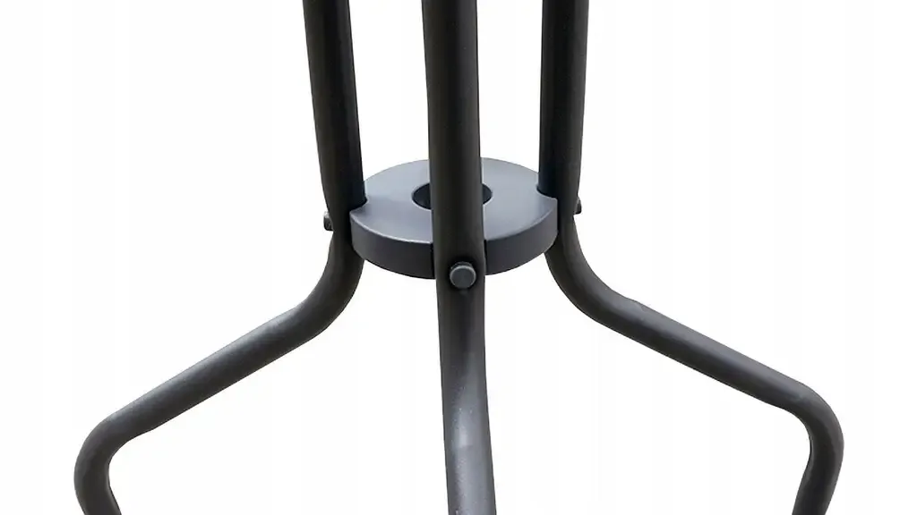 Стол садовый 4Points Arte круглый стеклянный 60 см Черный (DA-4P60RO) - фото 7