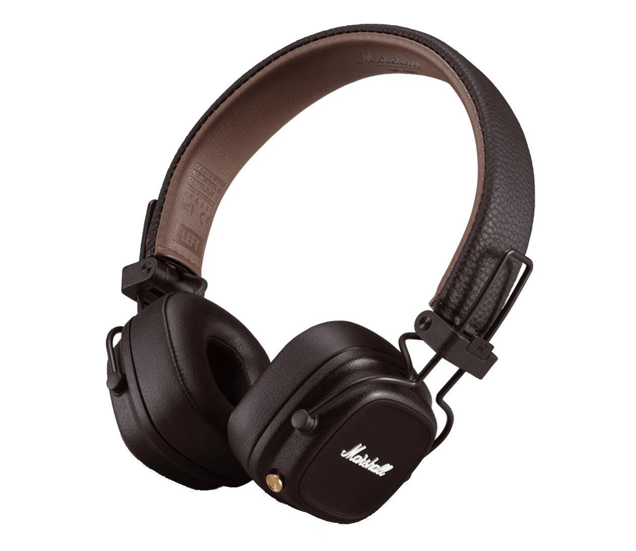 Навушники з мікрофоном Marshall Major IV Brown (1006127)