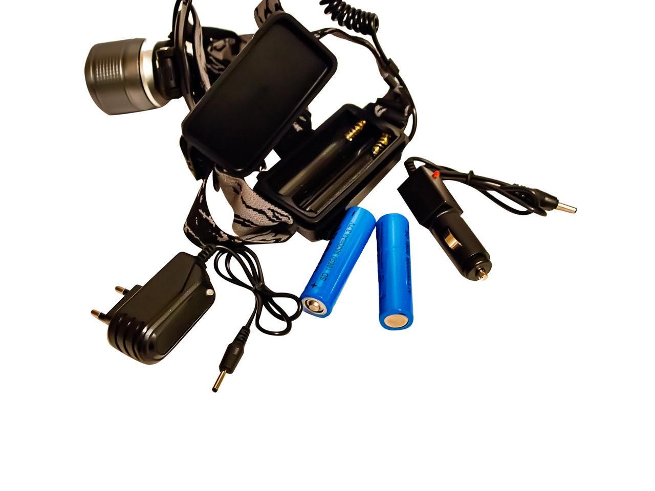 Ліхтар налобний Bailong BL 2199-2 з режимом синього світла Zoom (1164839026) - фото 4 Ліхтар налобний Bailong BL 2199-2 з режимом синього світла Zoom (1164839026) - фото 4