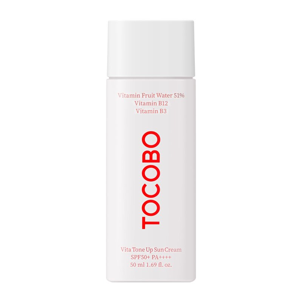 Крем Tocobo Vita Tone Up Sun Cream SPF50+ PA++++ солнцезащитный и тонирующий 50 мл