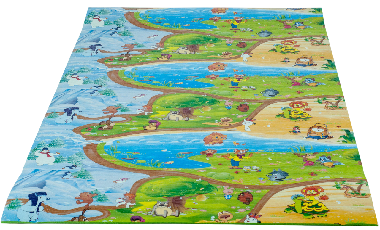 Термоковрик для детей Termoizol Мультфильм толщина 8 мм 120х120 см